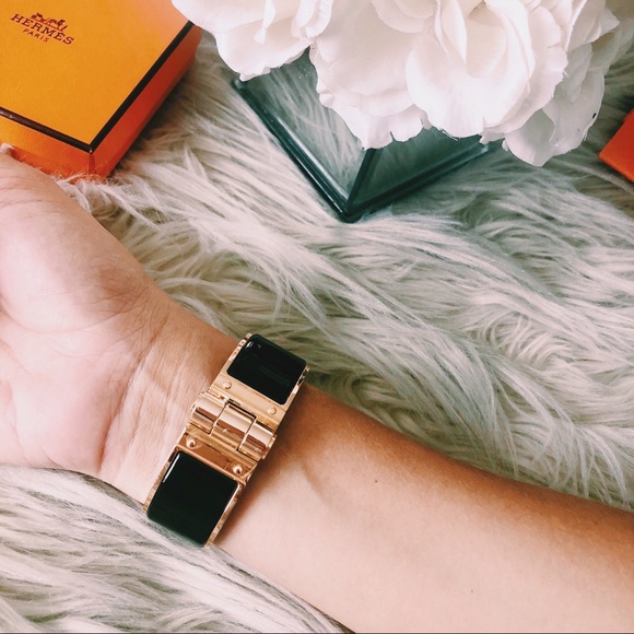 Hermès Enamel Hinged Bracelet - Picture 4 of 5